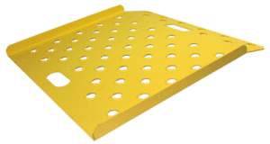 Hand Truck Ramp 30&#8243; X 30&#8243; Safety Yellow